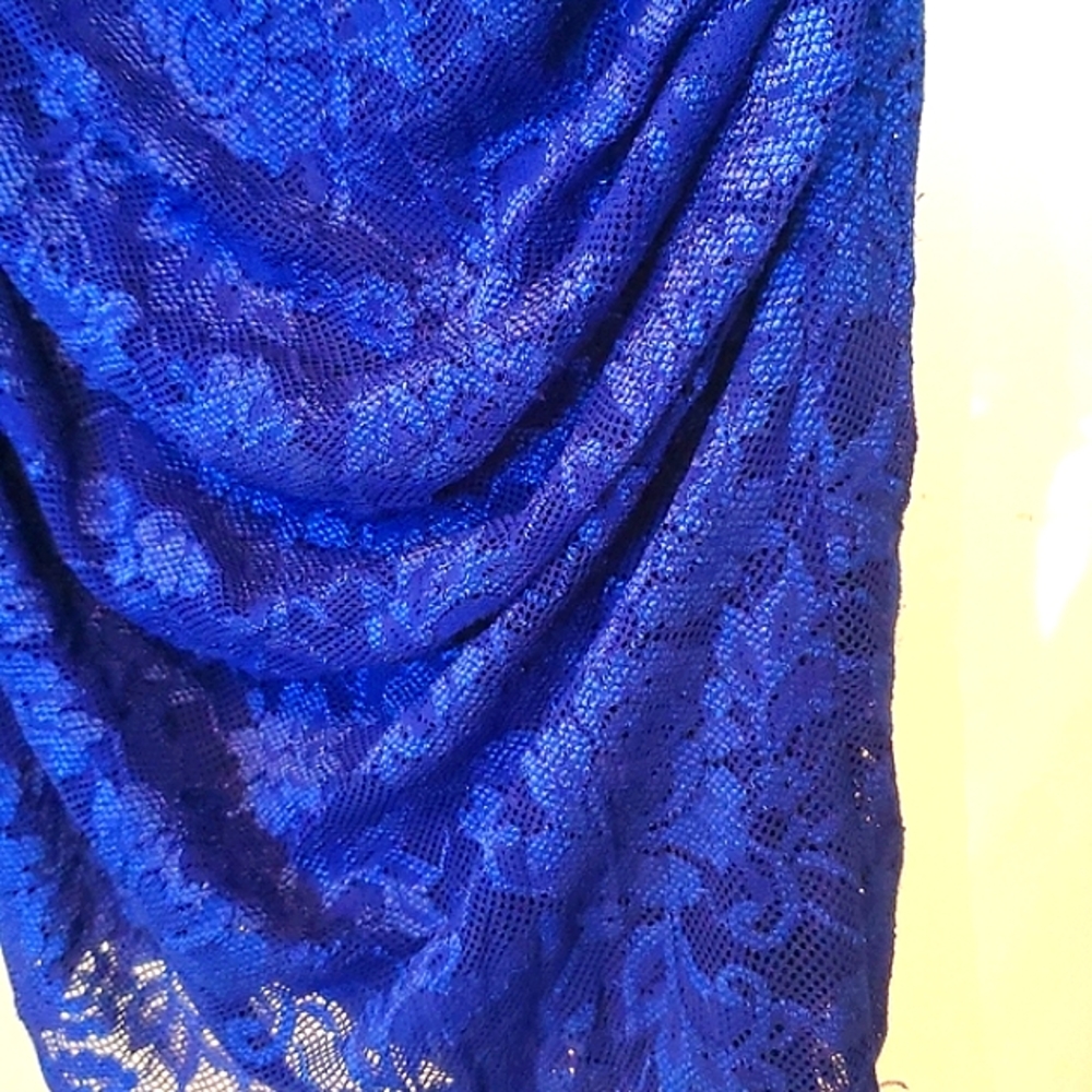 CACHE BLUE LACE DRESS - Picture 5 of 7